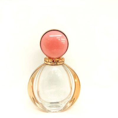 La bottiglia squisita di 90ml Rose Fragrance Perfume Bottle Glass spruzza la bottiglia vuota del profumo di materiale da imballaggio del profumo
