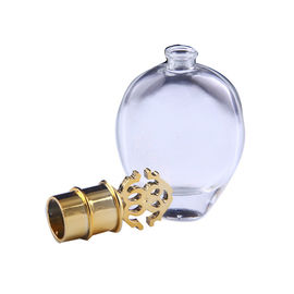 Bottiglia di profumo su ordinazione in lega di zinco del cilindro del metallo per le bottiglie di vetro del profumo