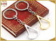 Portachiavi a anello del metallo degli accessori di Hangbag, nastro o anelli in serie di placcaggio dorati di Keychain