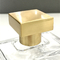 31*31*28mm Zamak Perfume Caps Logo personalizzato Silk Screen stampato