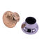 Lightweight Material Zinc Alloy Perfume Cover Top Pattern For Make Up Bottles