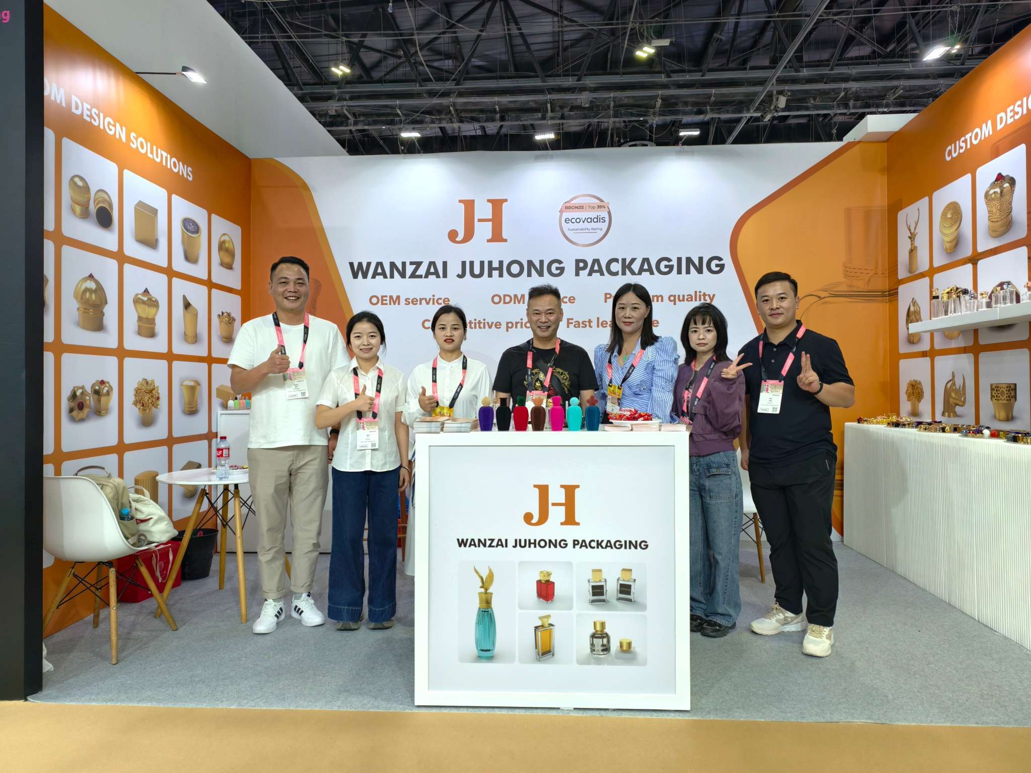 Ultimi blog aziendali su Juhong Packaging brilla al Beautyworld Middle East 2025 di Dubai, presentando le lussuose chiusure per profumi in Zamak