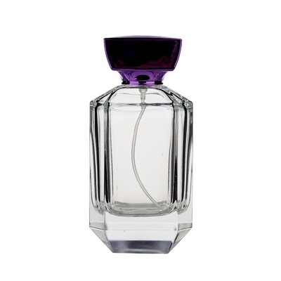 Progettazione libera su misura della bottiglia di profumo di Logo Luxury Clear Glass Empty