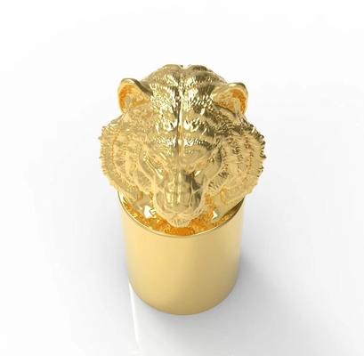 comprare Estetica in lega di zinco amichevole di Lion Head Perfume Bottle Cap Eco alta online manufacture