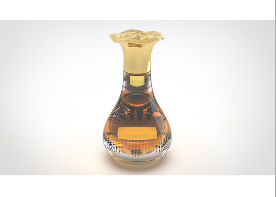 comprare Stile creativo di lusso del fiore di logo 15Mm dei tappi di bottiglia in lega di zinco su ordinazione del profumo online manufacture