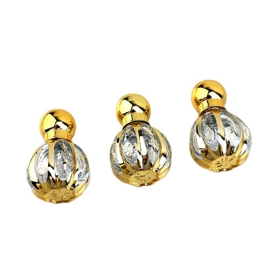 comprare La palla 12ML imbottiglia le bottiglie che separate dell'olio essenziale dell'alto grado il vetro portatile del profumo imbottiglia la bottiglia scolpita UV della palla online manufacture