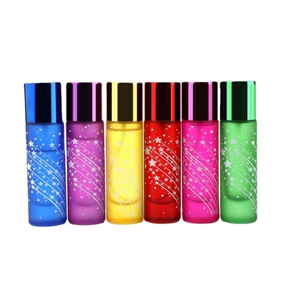 comprare La bottiglia di profumo in serie di profumo della bottiglia di spaccatura della bottiglia di vetro del vetro da bottiglia 30ML ha colorato la bottiglia vuota del profumo di vetro dello spruzzo online manufacture