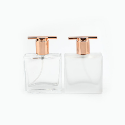 comprare Il quadrato 30ml ha premuto la bottiglia di vetro del campione del Subpackage dei cosmetici della bottiglia dello spruzzo del toner della bottiglia di profumo online manufacture