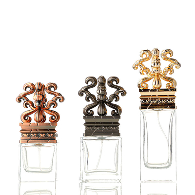 comprare Cappuccio creativo di Glass Bottle With Zamak del profumatore online manufacture