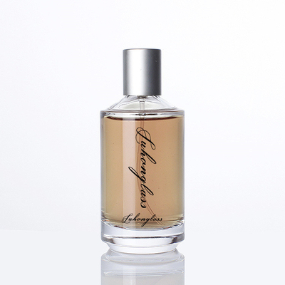 comprare Bottiglia di profumo di vetro trasparente di profumo della bottiglia 30ml 50ml 100ml bottiglia conica cilindrica dei cosmetici della sotto online manufacture