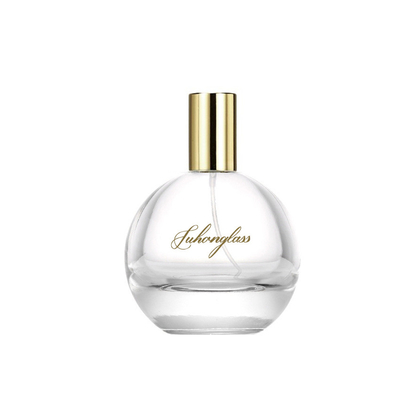comprare Bottiglia vuota dei cosmetici del sotto della bottiglia 75ml del vapore leggero profumo sferico trasparente inferiore spesso della baionetta online manufacture