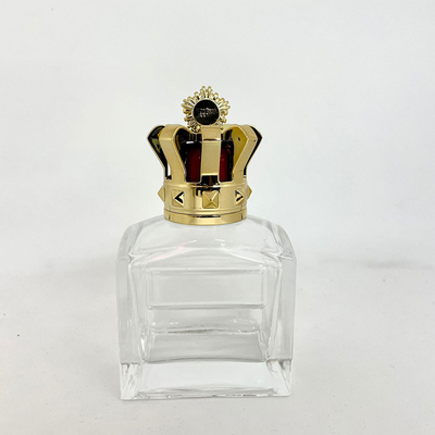 comprare la stampa creativa della bottiglia del vetro da bottiglia del profumo 100ml spruzza l'imballaggio vuoto dei cosmetici della baionetta della bottiglia online manufacture