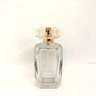 comprare baionetta trasparente squisita di 75ml Diamond Perfume Bottle Glass Bottle spruzzare la fabbrica d'imballaggio del profumo vuoto della bottiglia online manufacture