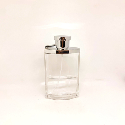 comprare il tipo creativo della stampa della bottiglia del vetro da bottiglia del profumo 100ml spruzza i cosmetici vuoti della bottiglia che imballano il corredo online manufacture