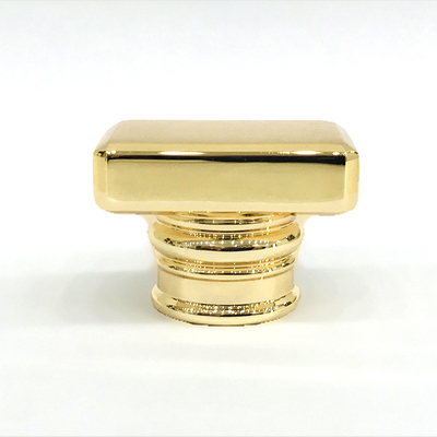 comprare Il rettangolo in lega di zinco classico dell'oro modella il tappo di bottiglia del profumo di Zamac del metallo online manufacture