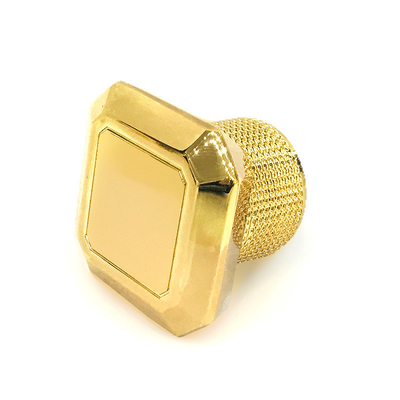 comprare Il rettangolo in lega di zinco dell'oro di vendita calda classica modella il tappo di bottiglia del profumo di Zamac del metallo online manufacture