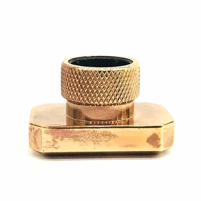comprare Tappo di bottiglia del profumo dello zamak del metallo di rivestimento antico di forma di rettangolo online manufacture