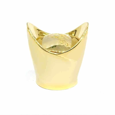 comprare Bello tappo di bottiglia su ordine del profumo di Zamak del metallo di colore dell'oro online manufacture