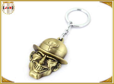 comprare Portachiavi a anello del metallo placcati ottone, catene chiave su misura con il logo a incisione laser libero online manufacture