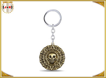 comprare Piccoli anelli personali della catena chiave del metallo per la placcatura d'ottone a forma di del cranio dei regali delle collezioni online manufacture