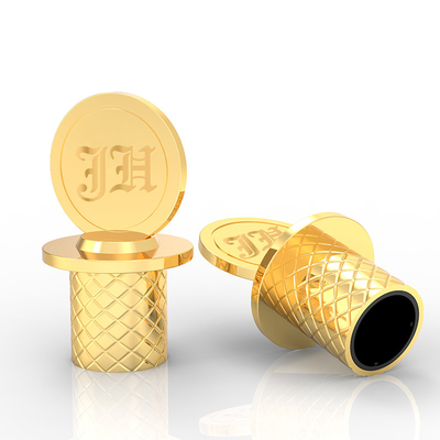 comprare Customized Zamac Perfume Cap Acceptabile OEM/ODM Logo 10000pcs 58.5g online manufacture