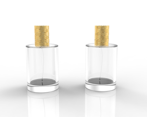 comprare Logo personalizzato a forma di cilindro Zamak Cappucci per profumi in lega di zinco Copertine per profumi online manufacture