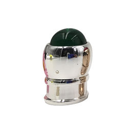 comprare Colore di lusso dell'argento di progettazione del ODM della copertura dei coperchi dei tappi di bottiglia del profumo con il cristallo online manufacture