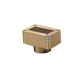 comprare Uso della bottiglia dell'oro di modo della decorazione dei tappi di bottiglia del profumo di Zamac di rettangolo online manufacture