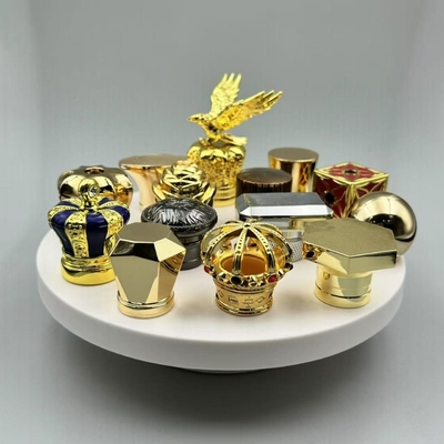 comprare Acceptabile personalizzazione cappucci per bottiglie di profumo per FEA15 bottiglia di vetro in ottone antico online manufacture