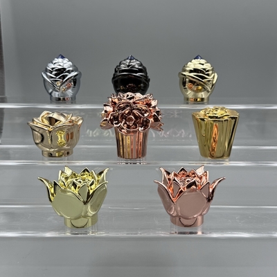 comprare Squisite serie a forma di fiore di cristallo Zamak cappucci profumi per standard Fea 15 collo di bottiglia online manufacture