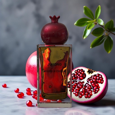 comprare New Mould Pomegranate Shaped Customized Zamak Perfume Caps For FEA15 Standard Bottle Neck online manufacture