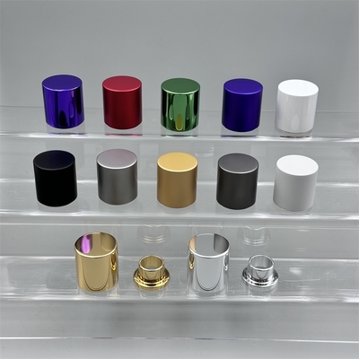 comprare Cappucci per profumi in metallo di alluminio a forma di cilindro di fascia alta online manufacture