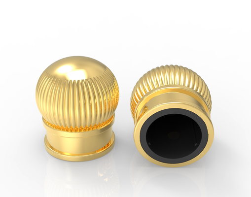 comprare Coperchio per flacone di profumo in resina di lusso personalizzato in fabbrica, tappo per profumo in metallo personalizzato online manufacture