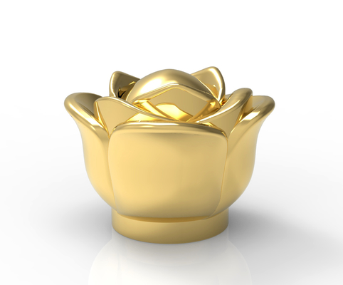 comprare Cappuccio a forma di fiore Logo personalizzato Premium Cappuccio a forma di quadrato lucido Cappuccio profumato per Fea 15 online manufacture