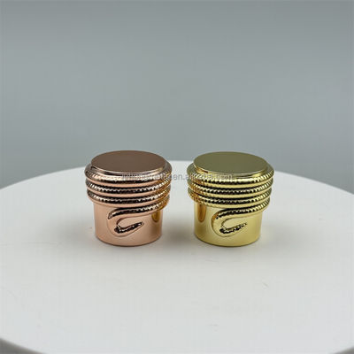 comprare 15mm ABS Plastic Perfume Crown Cap with Iron Metal Pump for Non-Refillable Bottle Closures in Cosmetics Industry online manufacture
