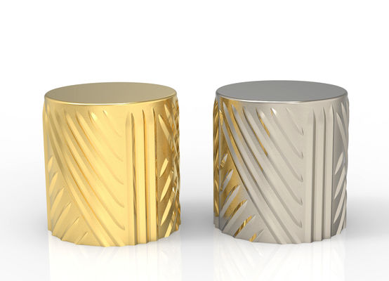 comprare Luxury custom zinc alloy perfume cap Round perfume cap fabbricazione online