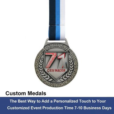 comprare Custom Personalized Medals with 2mm Thickness Shiny Gold Plating and 7-10 Business Days Fast Production online manufacture