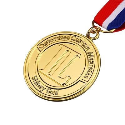 comprare Custom Medals and Custom Award Medals with Shiny Gold Plating, 2mm Thickness, and 7-10 Business Days Production online manufacture