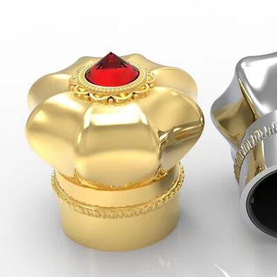 comprare Vendita a caldo Cappotti per profumi Zamak di alta qualità personalizzati Copri per profumi in lega di zinco fabbricazione online