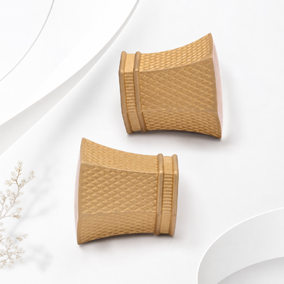 Acquistare Cappuccio per profumi Zamak a forma di fiore e colore oro con disegno personalizzato per eleganti bottiglie di profumi fabbricazione online