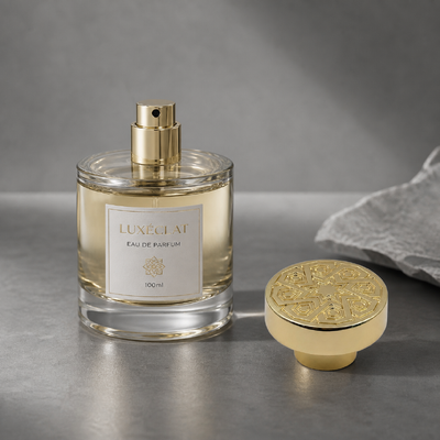 comprare Funghi di lusso rotondo Zamac Cappuccio per profumi Dorato 3D Stella araba in rilievo Modello geometrico Cappuccio profumo Zinc Legatura di metallo Copertura bottiglia profumo Logo personalizzato FEA15 Per bottiglia di profumi fabbricazione online