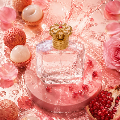 Acquistare Fabbrica di origine Luxury Royal Crown Zinc Alloy Perfume Cap FEA15 Fit Struttura cava con gemma di strass rosso in incisione Zamac Perfume Bottle Lid Electroplating Custom Logo OEM ODM fabbricazione online