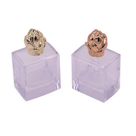 comprare La placcatura d'attaccatura del cappuccio in lega di zinco del cappuccio di Zamac della bottiglia dell'oro di Rosa placca online manufacture