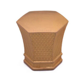 comprare Muore il cappuccio del profumo del metallo di forma del fiore della colata, tappi di bottiglia su misura colore dell'oro online manufacture