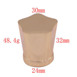 comprare lega magnetica su misura del cappuccio di fragranza del cappuccio della bottiglia di profumo del metallo dell'oro online manufacture