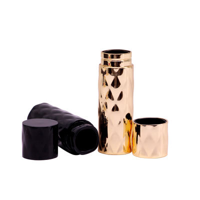 comprare La bottiglia di profumo su misura dorata cilindrica completa per la bottiglia 10ml online manufacture