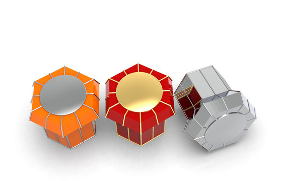 comprare Cappucci placcanti non riutilizzabili del profumo dell'OEM Zamak online manufacture