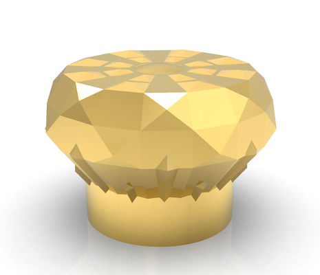 comprare Il profumo d'attaccatura di Zamak di placcatura ricopre 28*28*42.5mm online manufacture