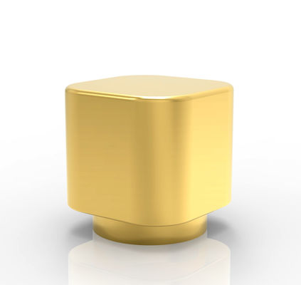 comprare Tappi di bottiglia del profumo di Zamak di colore dell'oro su misura progettazione per il collo Fea15 online manufacture