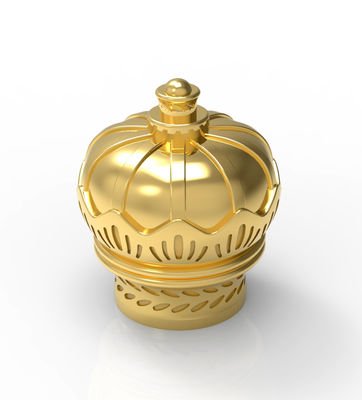 comprare Corona del tappo di bottiglia del profumo di progettazione di colore dell'oro la nuova modella il materiale di Zamak online manufacture